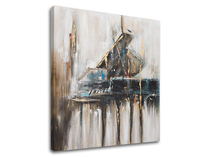 Slika na platnu ABSTRAKT 80X80 cm