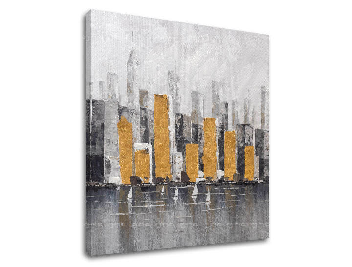 Slika na platnu CITY 80x80 cm