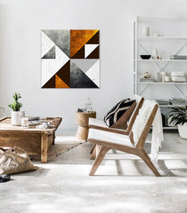 Stenska slika DIALOGUE WITH MODERN CREATION / DAN JOHANNSON 60x60 cm