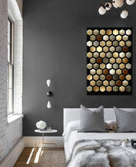 Stenska slika DIMENSION IN DIMENSION/ DAN JOHANNSON 60x90 cm