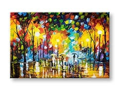 Avtorska reprodukcija na platnu MESTO