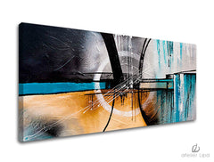 Avtorska reprodukcija na platnu ABSTRAKT Popust 60 % 80X40 cm