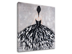 Slika na platnu Ženska Popust 60 % 40X40 cm