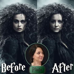 Slika s fotografije Bellatrix Lestrange - Temna čarovnica | različne dimenzije