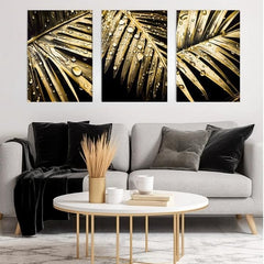 Zlati dotik na platnu Skrivnost narave | različne dimenzije