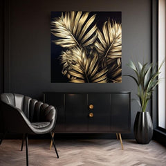 Zlati dotik na platnu Brezčasna eleganca | različne dimenzije