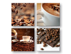 Stenska slika COFFEE TIME 40x40 cm