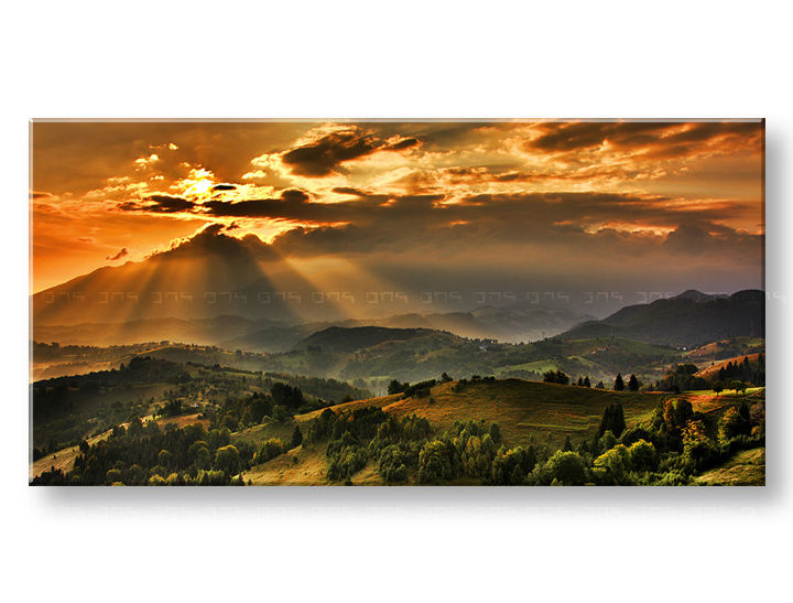 Stenska slika PANORAMA LANDSCAPE 70x140 cm - slika 2