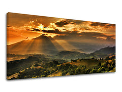 Stenska slika PANORAMA LANDSCAPE 70x140 cm