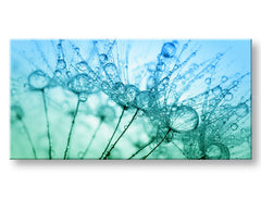 Stenska slika PANORAMA CVETJE Popust 60% 50X100 cm