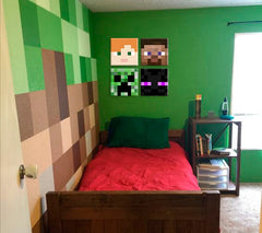 slikanje-minecraft-znacaji-na-platnu-alex-steve-enderman-creeper-SI-XOBMCSET002-0.jpg