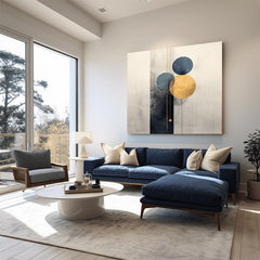 Narava na platnu Harmonično gibanje 100x100 cm