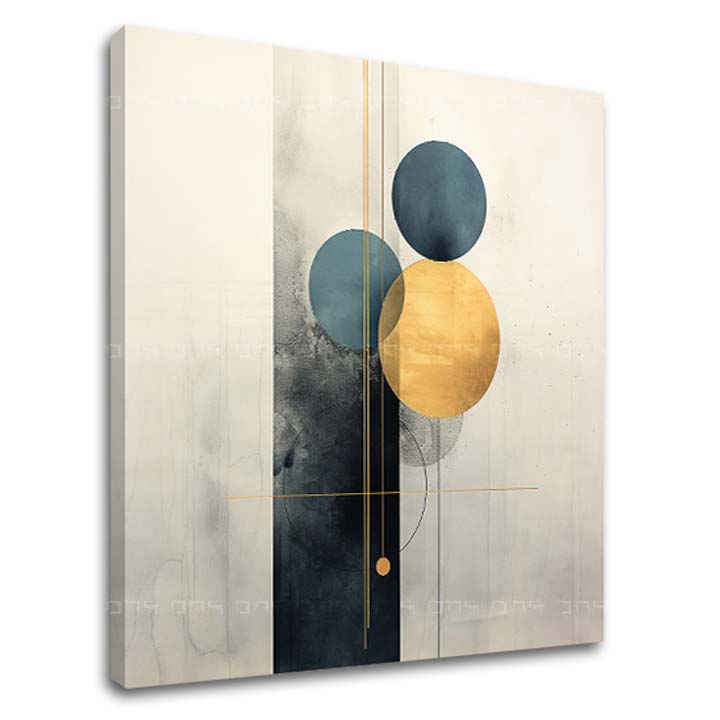 Narava na platnu Harmonično gibanje 100x100 cm