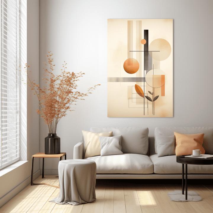 Narava na platnu Sončno prebujanje 60x90 cm