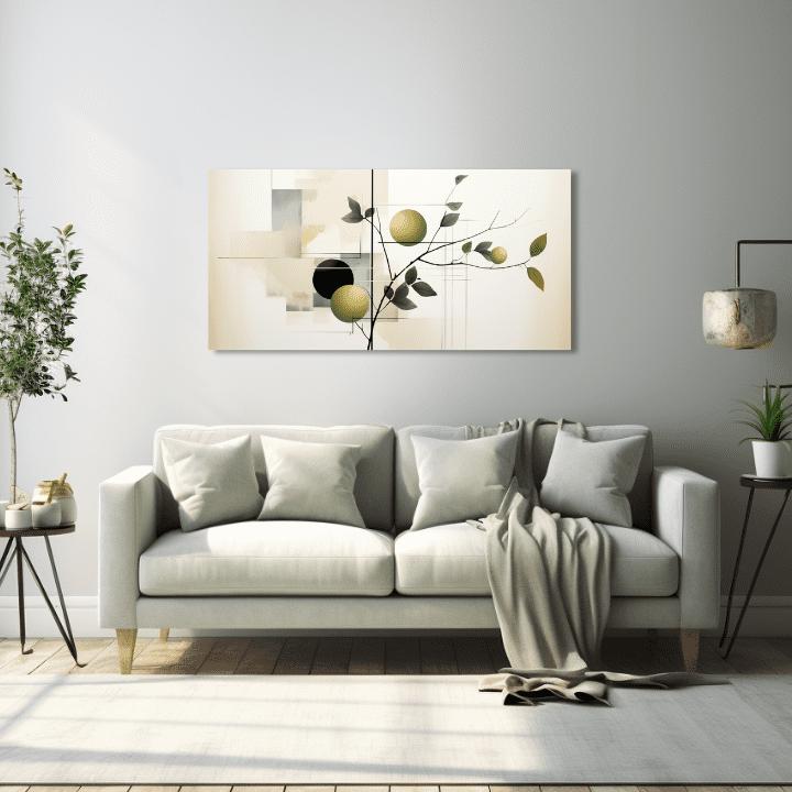 Narava na platnu Olivno popoldne | različne dimenzije