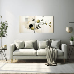 Narava na platnu Olivno popoldne 50x100 cm