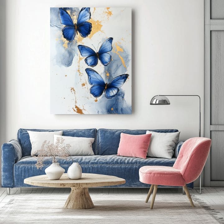 Slika metuljev - marmor elegance