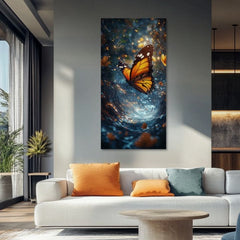 Slika Orange Butterfly - Magično vzdušje