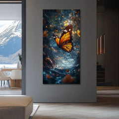 Slika Orange Butterfly - Magično vzdušje