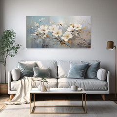 Cvetlični svet na platnu Eleganca narave 70x140 cm