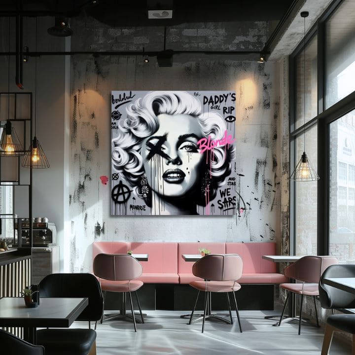 Platno - Hollywoodska legenda Marilyn Monroe | različne velikosti