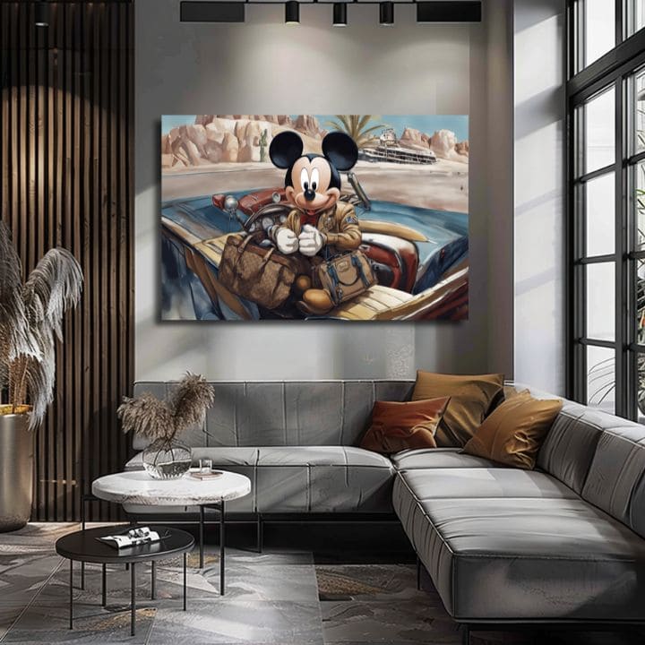 Slika na platnu - Mickey Mouse | različne dimenzije