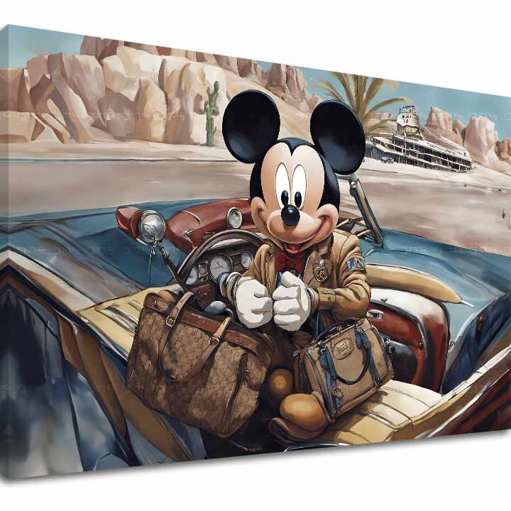 Slika na platnu - Mickey Mouse | različne dimenzije
