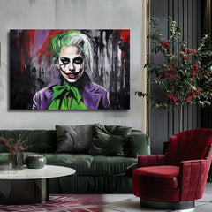 Slika na platnu - Joker Poker Face | različne dimenzije
