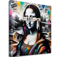 Platneni tisk - Mona Lisa Incognito | različne velikosti