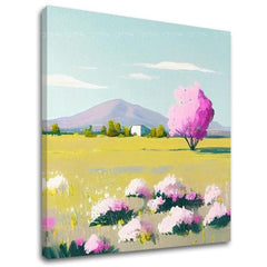 Pokrajina na platnu Poletna pravljica | različne dimenzije