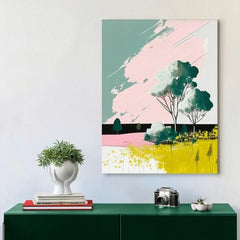 Pokrajina na platnu Romantični sprehod | različne dimenzije