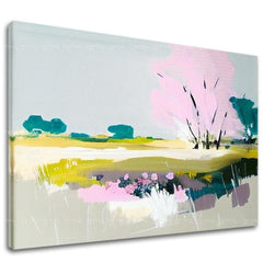 Pokrajina na platnu Abstraktni dan v naravi | različne dimenzije