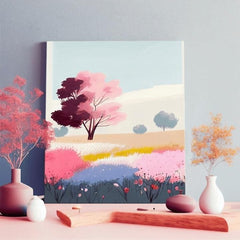 Pokrajina na platnu Svet, prepoln barv | različne dimenzije