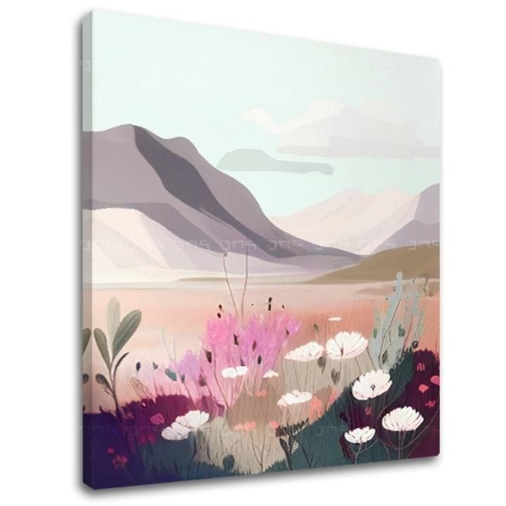 Pokrajina na platnu Pastelne sanje | različne dimenzije