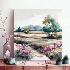 Pokrajina na platnu Potovanje v neznano deželo | različne dimenzije