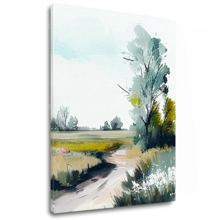 Pokrajina na platnu Pot do boljšega življenja | različne dimenzije