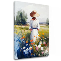 Pokrajina na platnu Iskanje tišine v naravi 70X100 cm