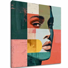 Elegantna podoba ženskega pogleda na svet