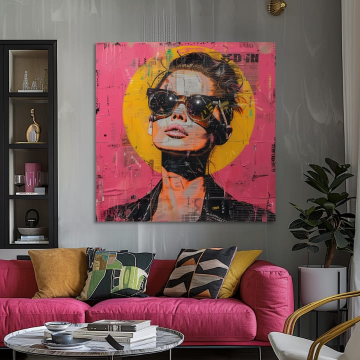 Elegantna podoba ženske Vplivnež