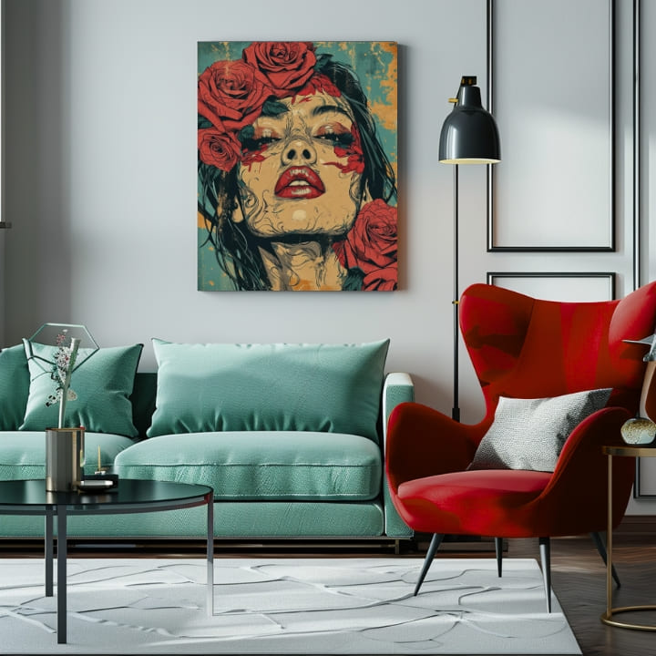 Elegantna podoba ženske Passion