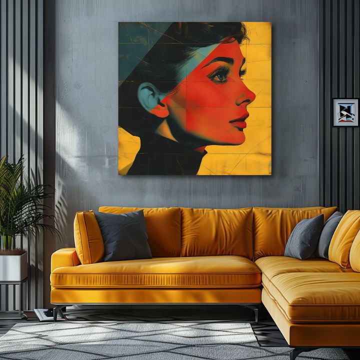 Audrey Hepburn slika na platnu - Elegantna ikona