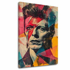 David Bowiejeva slika na platnu - Upornik z dušo umetnika