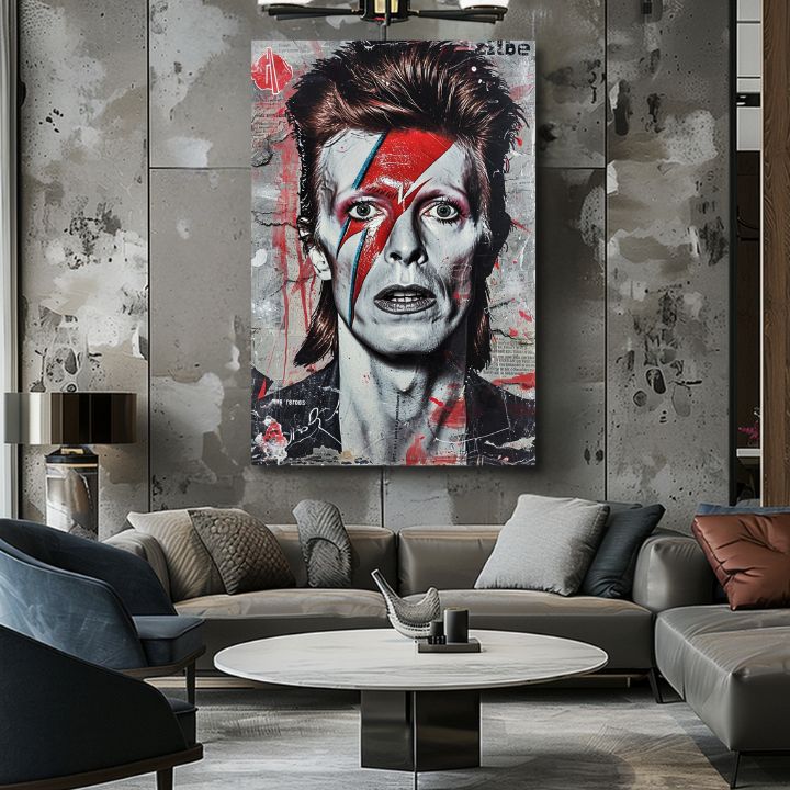 Slika Davida Bowieja - Glasbena in stilska ikona