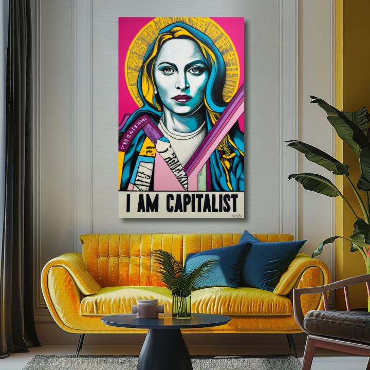 Madona, slika na platnu - Pop Revolution