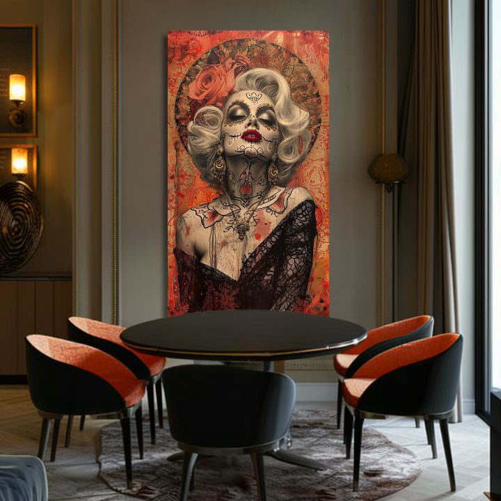 Marilyn Monroe slika na platnu - Mistična lepota