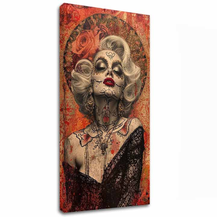 Slika Marilyn Monroe na platnu - Mistična lepota