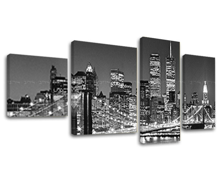 Slika na platnu MESTO 90x50 cm