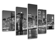 Stenska slika CITY Popust 60 % 100X80 cm