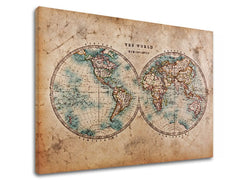 Stenska umetnina MAPS_002 Popust 40% 40X60 cm