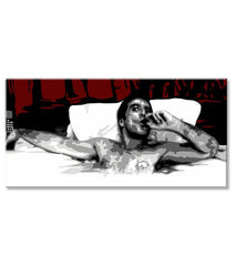 Največji gangsterji na platnu SCARFACE - TONY MONTANA s cigaro v bazenu - slika 4